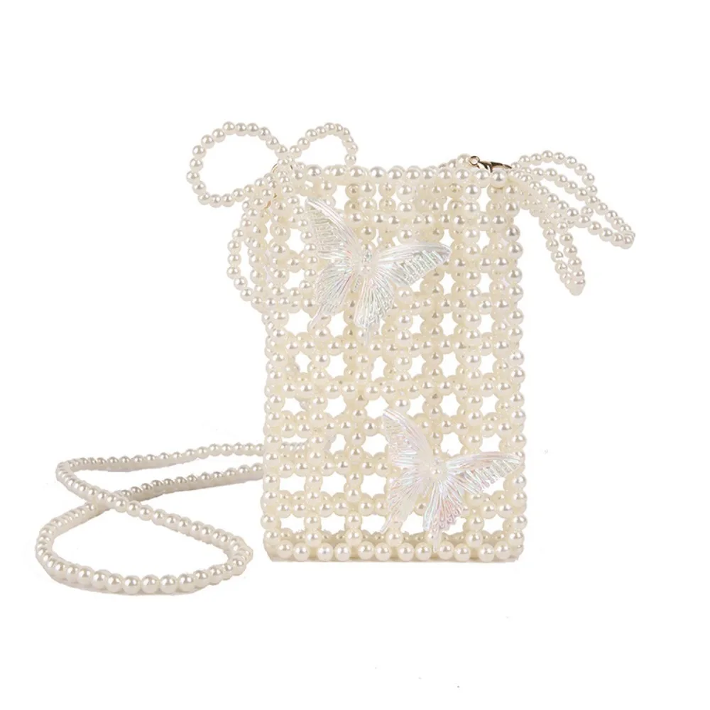 Fashion Shiny Mini Square Bag Woven Butterfly Beaded Shoulder Bag Silver Handmade Storage Bag Woman Girls
Fashion Shiny Mini Square Bag Woven Butterfly Beaded Shoulder Bag Silver Handmade Storage Bag Woman Girls