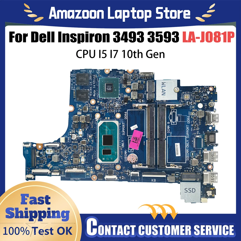 Материнская плата для ноутбука DELL Latitude 9510 LA-H981P I5-10210U I7-10710U I7-10810U RAM 8G 0X20H5 097KR9 0X1G65
Материнская плата для ноутбука DELL Latitude 9510 LA-H981P I5-10210U I7-10710U I7-10810U RAM 8G 0X20H5 097KR9 0X1G65