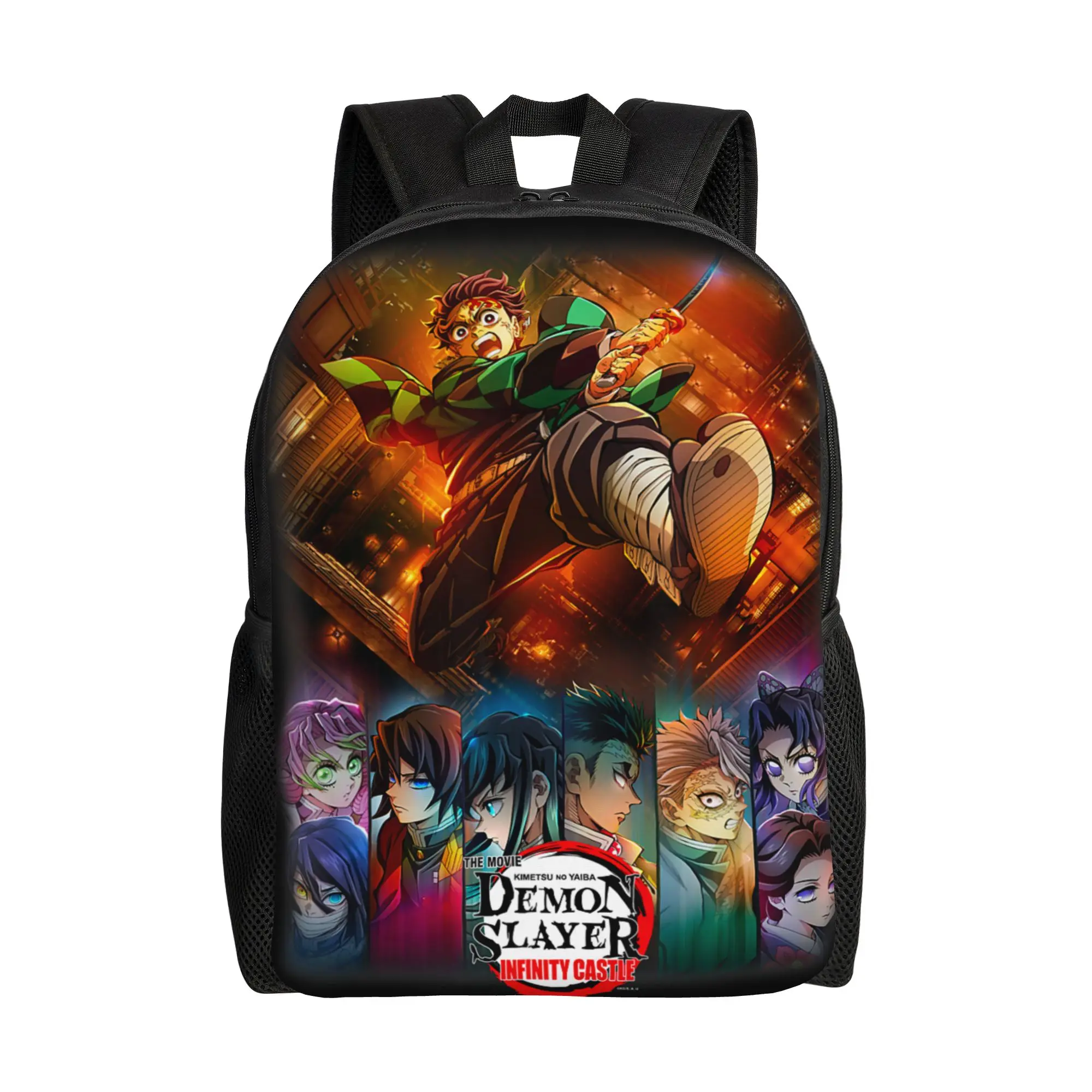 Bandai backpacks Demon Slayer Infinity Castle Tanjiro Anime Group Poster Daypack mochila School Sturdy Shoulder Rucksack
Bandai backpacks Demon Slayer Infinity Castle Tanjiro Anime Group Poster Daypack mochila School Sturdy Shoulder Rucksack