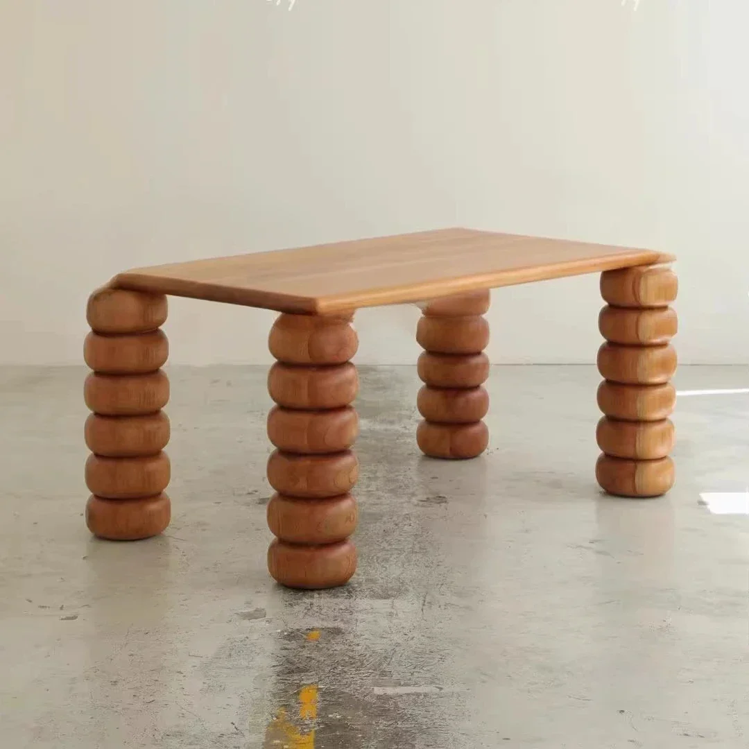 Medieval ash wood long table solid wood Roman column living room desk designer
Medieval ash wood long table solid wood Roman column living room desk designer
