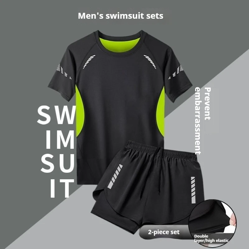 2025 New Popular Swimsuit Men's Set Swimming Pants Double Layer Large Size Quick Drying Split Men's Swimming Durable Equipment
2025 New Popular Swimsuit Men's Set Swimming Pants Double Layer Large Size Quick Drying Split Men's Swimming Durable Equipment