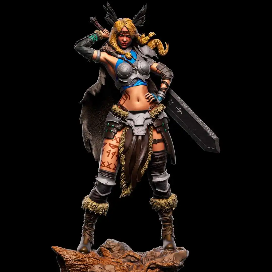 1/24 75mm 1/18 100mm Resin Model Female Swords Warrior Sculpture Figure Unpainted No Color RW-790
1/24 75mm 1/18 100mm Resin Model Female Swords Warrior Sculpture Figure Unpainted No Color RW-790