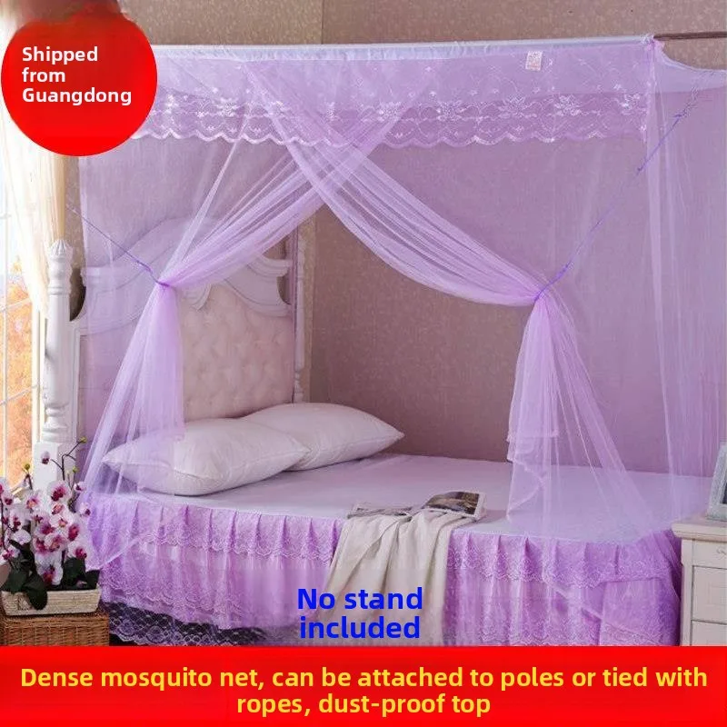 Traditional Single Door Mosquito Net Vintage Style Bedroom Dustproof 12m 15m 18m Student Dormitory Portable Rod Insertion
Traditional Single Door Mosquito Net Vintage Style Bedroom Dustproof 12m 15m 18m Student Dormitory Portable Rod Insertion