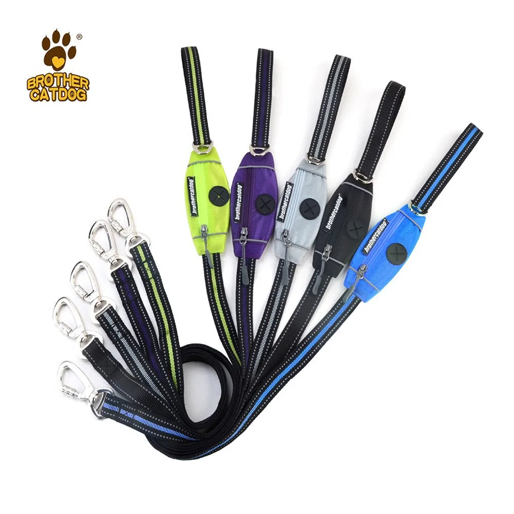 Pet Reflective Leash Multi-functional Running Dog Walking Leash with Key Pouch Litter Bag Cat Leash
Pet Reflective Leash Multi-functional Running Dog Walking Leash with Key Pouch Litter Bag Cat Leash