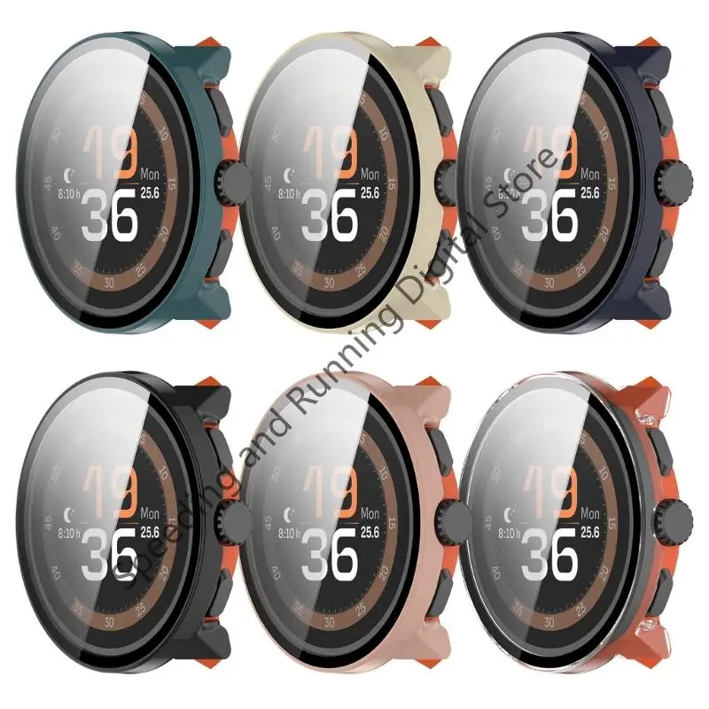 Hard Edge Shell Glass Screen Protector Film Smartwatch Frame Case For Suunto Run Protective Bumper Cover Smart Accessories
Hard Edge Shell Glass Screen Protector Film Smartwatch Frame Case For Suunto Run Protective Bumper Cover Smart Accessories
