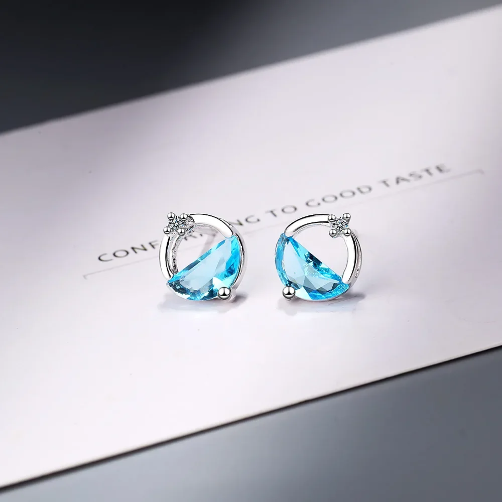 Real 925 Sterling Silver Earrings Zirconia Water Spring Stud Earrings For Women 2023 Small Ear Jewelry Wedding Party Gift/juynz
Real 925 Sterling Silver Earrings Zirconia Water Spring Stud Earrings For Women 2023 Small Ear Jewelry Wedding Party Gift/juynz