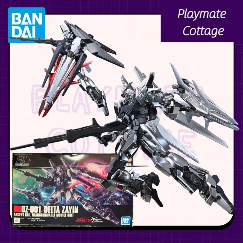 In-Stock Bandai Original Gundam Anime Figure HGUC 1/144 DZ-001 DELTA ZAYIN ARGENT KELL TRANSFORMABLE MOBILE SUIT Assembled Model
In-Stock Bandai Original Gundam Anime Figure HGUC 1/144 DZ-001 DELTA ZAYIN ARGENT KELL TRANSFORMABLE MOBILE SUIT Assembled Model