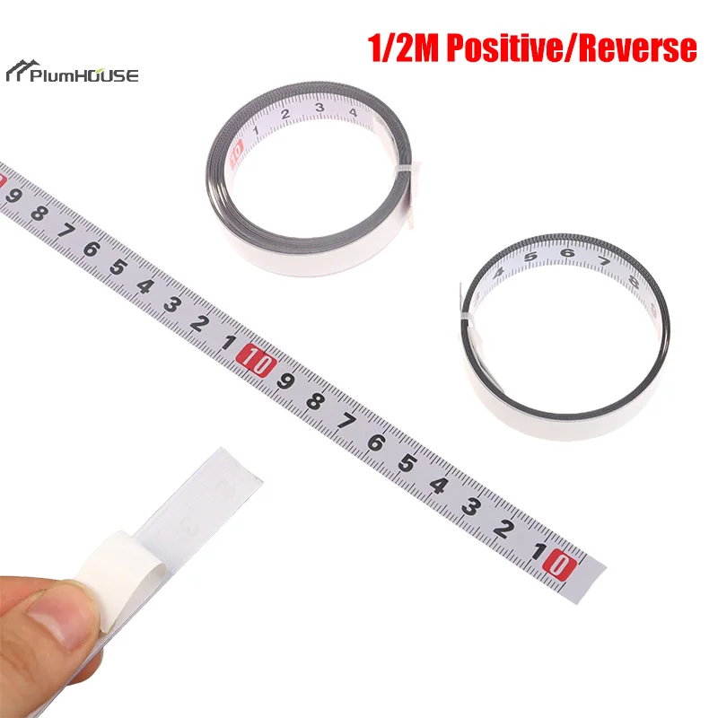 Miter Track Tape Measure Self Adhesive Metric Stainless Steel Scale Ruler 1M-2M For T-track Router Table Saw Woodworking Tools
Miter Track Tape Measure Self Adhesive Metric Stainless Steel Scale Ruler 1M-2M For T-track Router Table Saw Woodworking Tools
