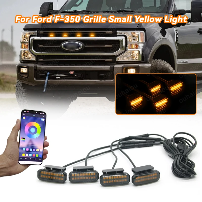 Для FORD F-350 18 светодиодный передний светильник на решетке автомобиля дневные ходовые огни колеса лампа для бровей для пикапа Offroad 12 В 
Для FORD F-350 18 светодиодный передний светильник на решетке автомобиля дневные ходовые огни колеса лампа для бровей для пикапа Offroad 12 В