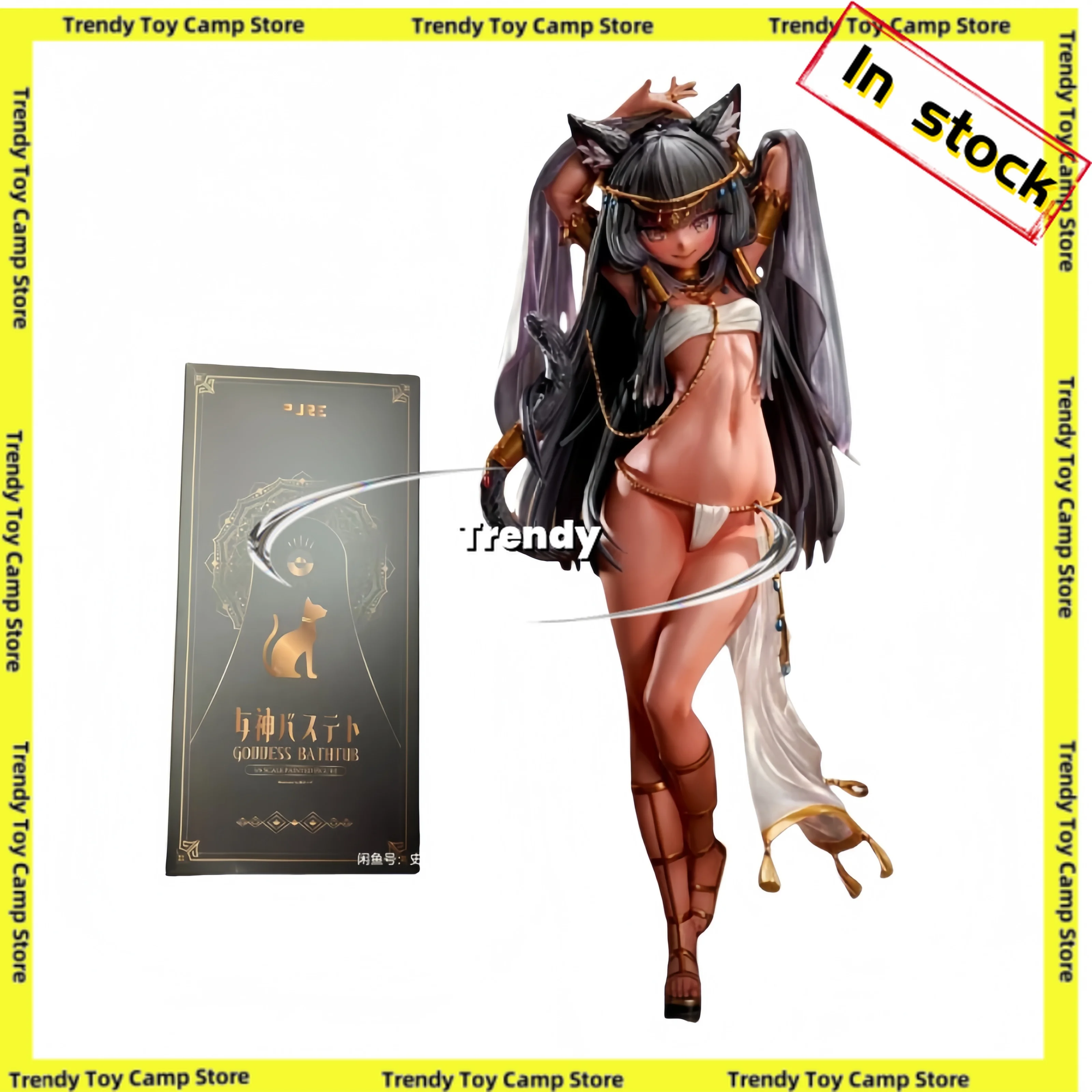 【В наличии】Оригинальная аниме-фигурка MAGI ARTS 1/6 Goddess Bastet, Коллекционная модель из ПВХ, 26 см, орнамент, подарок 
【В наличии】Оригинальная аниме-фигурка MAGI ARTS 1/6 Goddess Bastet, Коллекционная модель из ПВХ, 26 см, орнамент, подарок