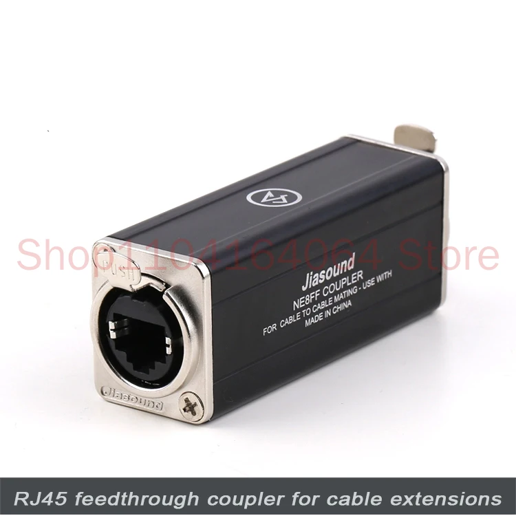 Jiasound Network Cable Dual Coupler RJ45 Network Docking Converter Cable Extension Connector NE8FF
Jiasound Network Cable Dual Coupler RJ45 Network Docking Converter Cable Extension Connector NE8FF