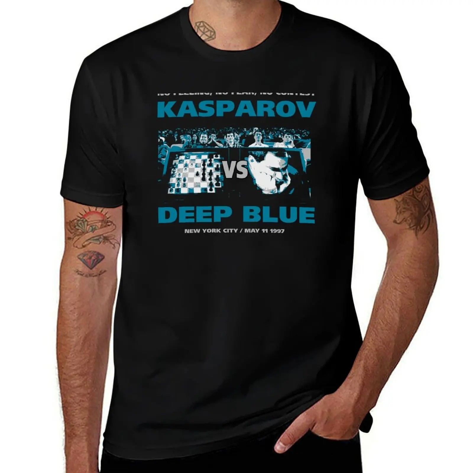 KASPAROV VS DEEP BLUE T-Shirt new gifts and t-shirts boys animal print kawaii clothes fitted t shirts for men
KASPAROV VS DEEP BLUE T-Shirt new gifts and t-shirts boys animal print kawaii clothes fitted t shirts for men