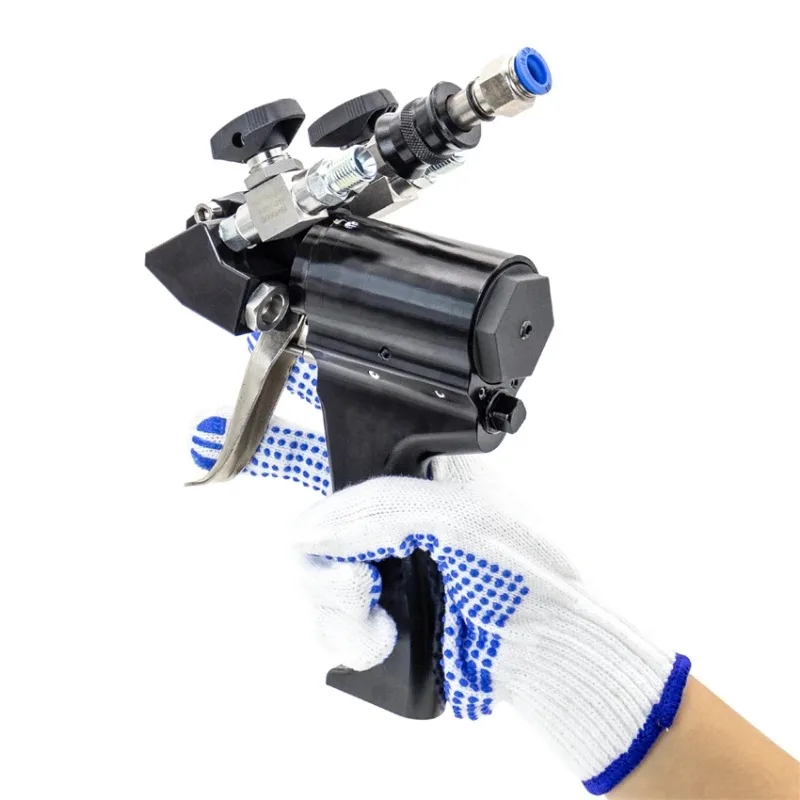 P2 PU Foam Spray Gun Polyurethane Foam Spray Gun Pneumatic High Pressure Coating Spray Gun Max.35Mpa 1-12kg/min 0.2-1.2Mpa 1.6MM
P2 PU Foam Spray Gun Polyurethane Foam Spray Gun Pneumatic High Pressure Coating Spray Gun Max.35Mpa 1-12kg/min 0.2-1.2Mpa 1.6MM