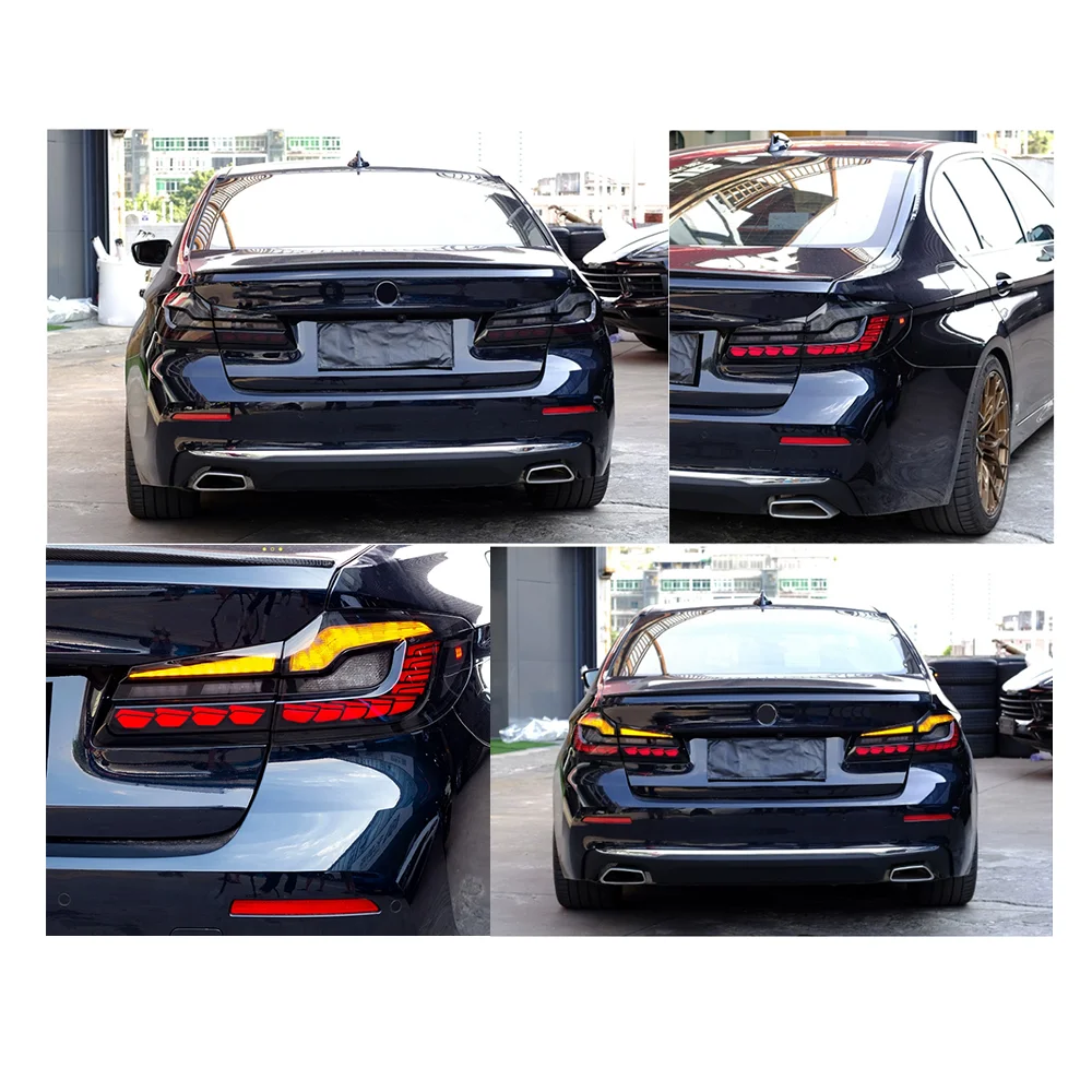 2PCs Car Tail Light Assembly For BMW G30 G38 2010-2019 LED Brake Flowing Water Flicker Plug and Play Tail Lamps Fog Taillights
2PCs Car Tail Light Assembly For BMW G30 G38 2010-2019 LED Brake Flowing Water Flicker Plug and Play Tail Lamps Fog Taillights