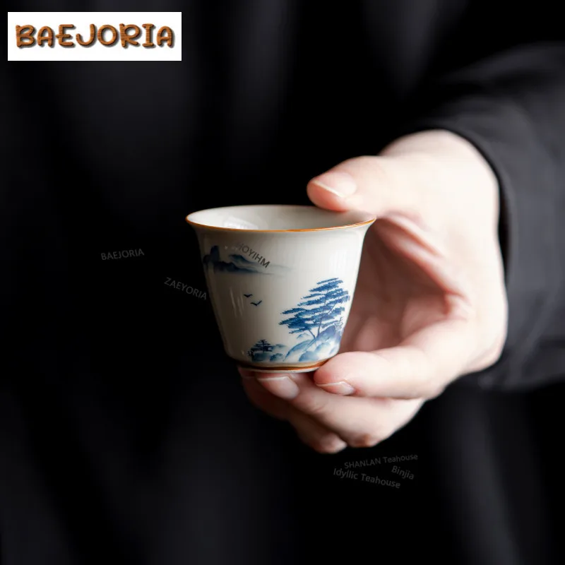 2pc/lot Plant Ash Hand-painted Landscape Teacup Retro Tea Bowl Mug Tea-tasting Smelling Cup Jianzhan Master Cups Tea Items 40ml
2pc/lot Plant Ash Hand-painted Landscape Teacup Retro Tea Bowl Mug Tea-tasting Smelling Cup Jianzhan Master Cups Tea Items 40ml
