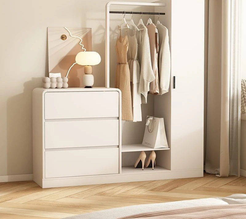Bedroom chest, coat rack, integrated full-length mirror combination, bedside against the wall, storage cabinet
Bedroom chest, coat rack, integrated full-length mirror combination, bedside against the wall, storage cabinet