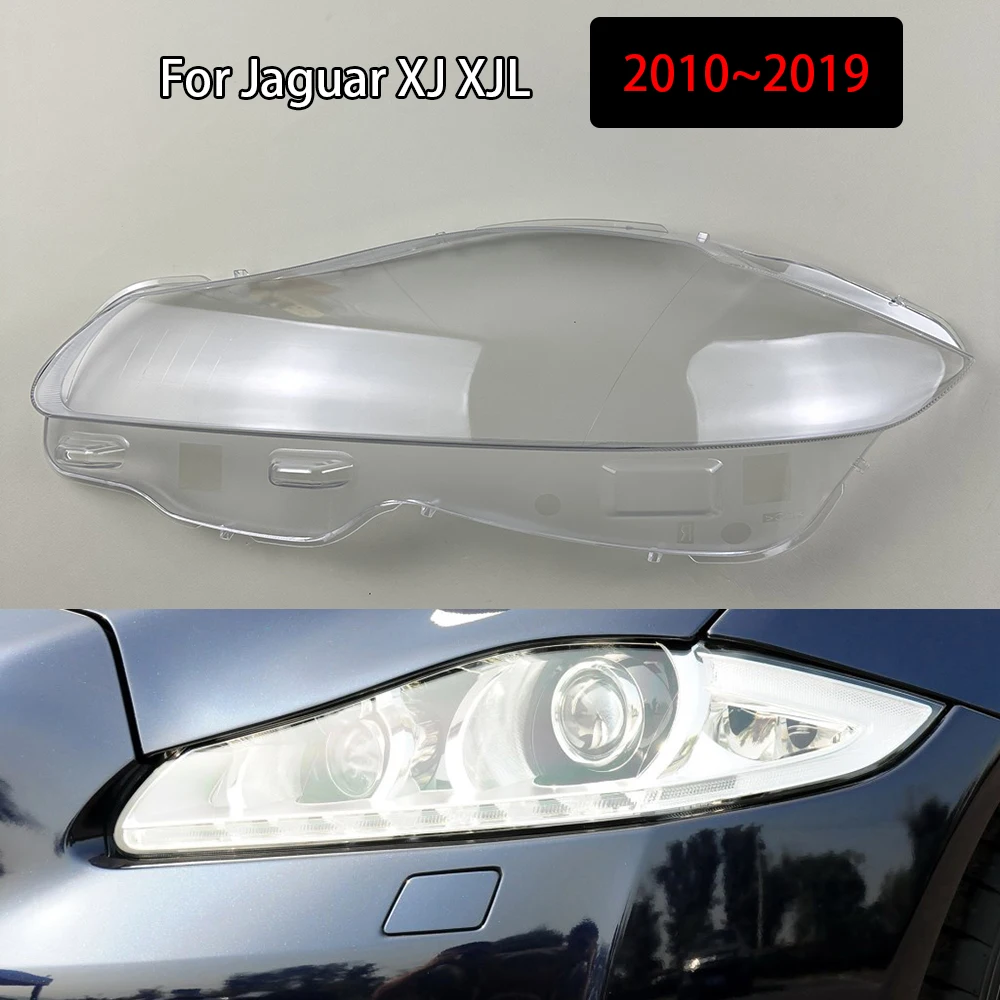For Jaguar XJ XJL 2010~2019 Headlamp Cover Transparent Lamp Shade Shell Lens Plexiglass Replace Original Lampshade
For Jaguar XJ XJL 2010~2019 Headlamp Cover Transparent Lamp Shade Shell Lens Plexiglass Replace Original Lampshade