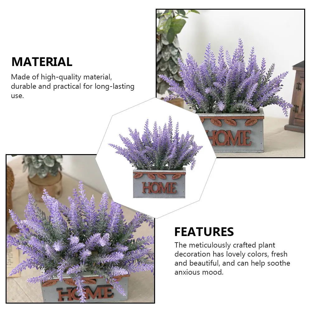 Simulated Lavender Potted Plant Fake Bonsai Artificial Plants Decorations Home Desktop Plant Decor Lifelike Appearance High
Simulated Lavender Potted Plant Fake Bonsai Artificial Plants Decorations Home Desktop Plant Decor Lifelike Appearance High