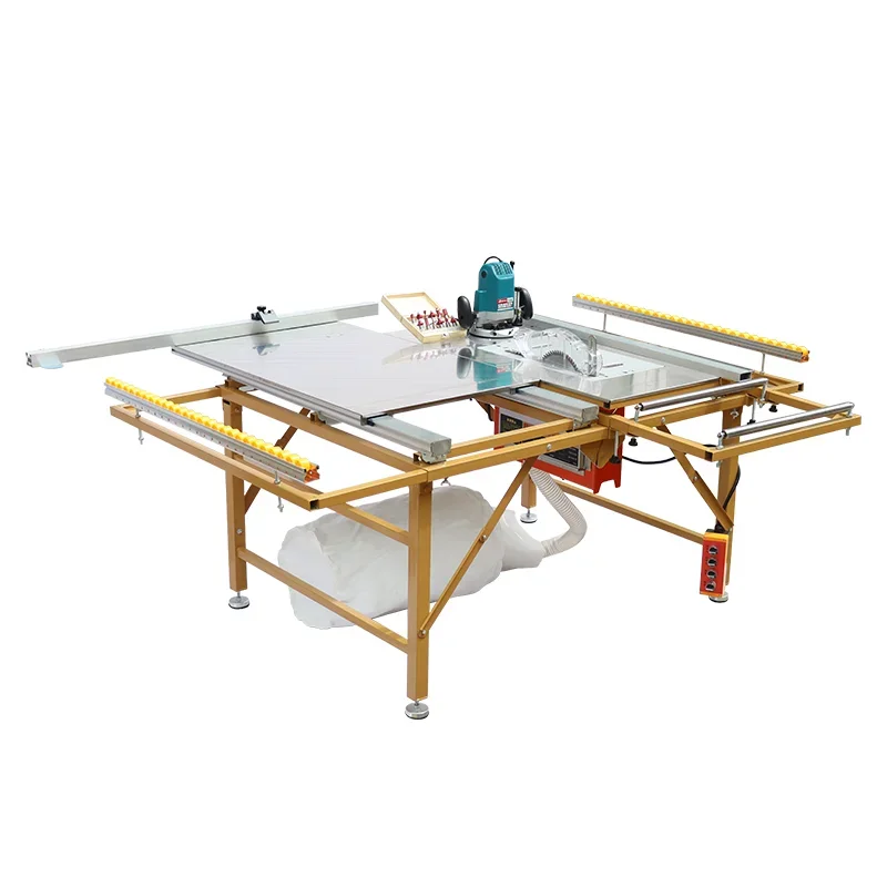 Folding woodworking push table saw multi-function guide rail mechanical push-pull dust-free saw precision track table saw table
Folding woodworking push table saw multi-function guide rail mechanical push-pull dust-free saw precision track table saw table