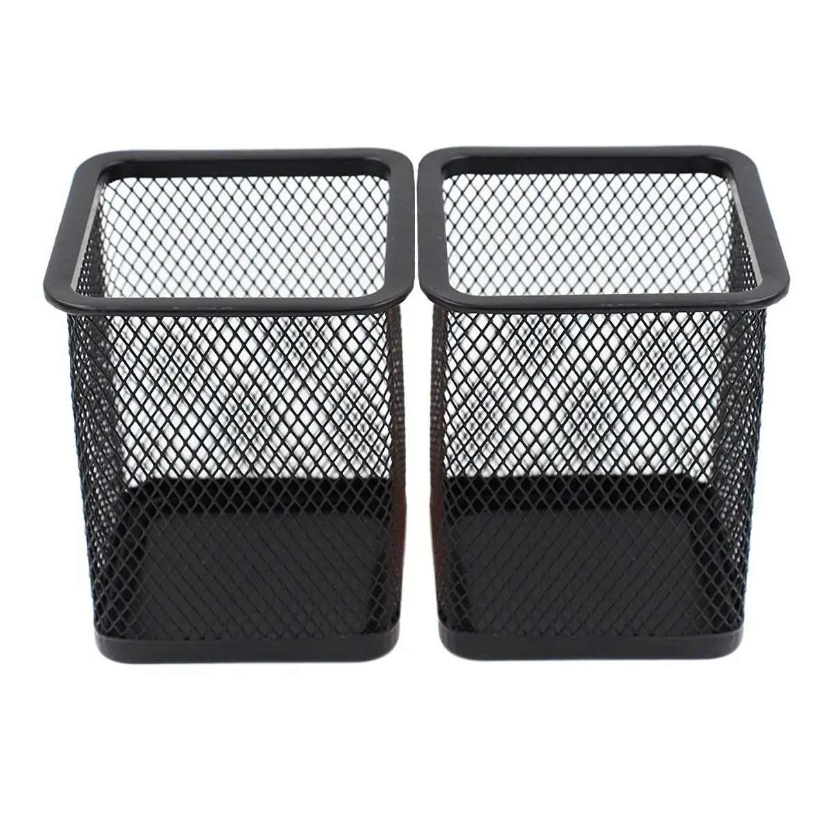 2 Pcs Pencil Pencil Organizer Holder Pen Pot Wire Mesh Desk Organizer Silver Container Portable Practical
2 Pcs Pencil Pencil Organizer Holder Pen Pot Wire Mesh Desk Organizer Silver Container Portable Practical
