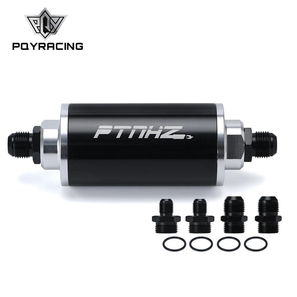 PQY - ID:58MM Universal Fuel filter with 2pcs AN6/AN8/AN10 adaptor fittings with 100micron steel element PQY5573
PQY - ID:58MM Universal Fuel filter with 2pcs AN6/AN8/AN10 adaptor fittings with 100micron steel element PQY5573
