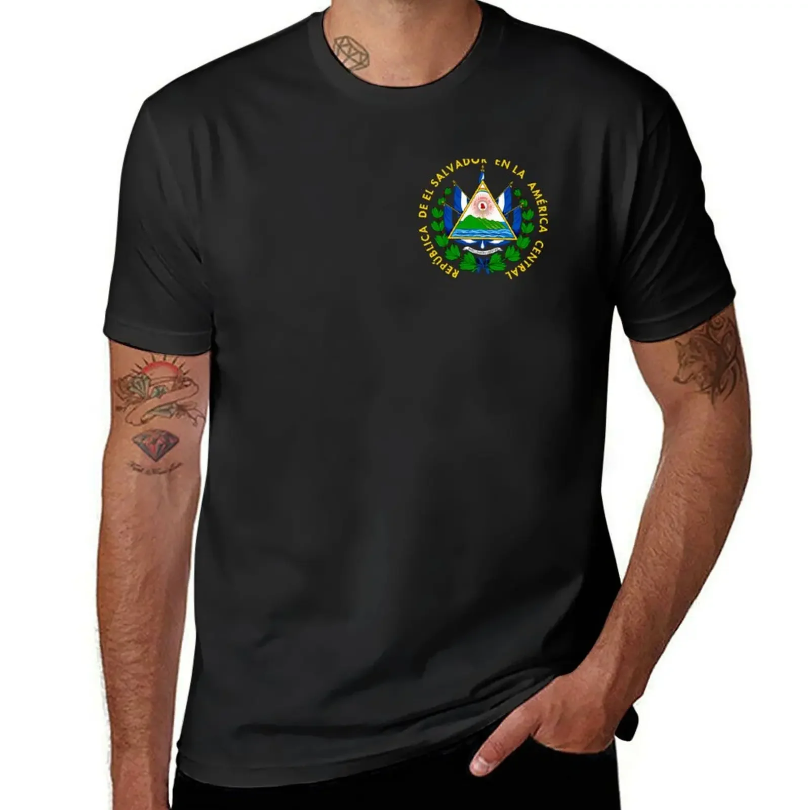 El Salvador Flag Symbol Salvadoreno T-Shirt heavyweights custom shirt anime shirts men
El Salvador Flag Symbol Salvadoreno T-Shirt heavyweights custom shirt anime shirts men