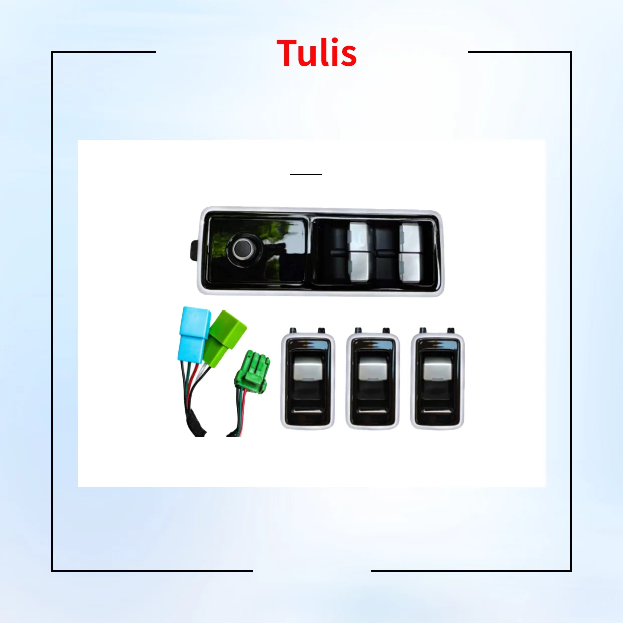 Tulis Electric Window Lifter Switch Button Car Window Lift Control For Range Rover Vogue and Sport 2013-2017
Tulis Electric Window Lifter Switch Button Car Window Lift Control For Range Rover Vogue and Sport 2013-2017