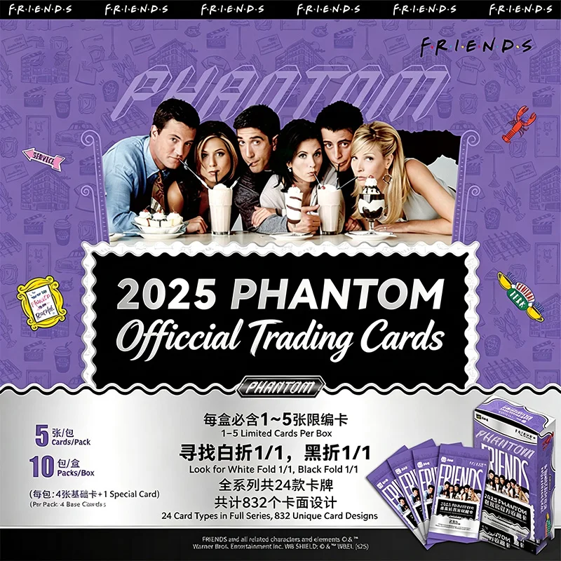 Genuine 2025 Friends Premium Trading Cards & Card Binder Collection For Professional Classic Sitcom Card Fans Gifts
Genuine 2025 Friends Premium Trading Cards & Card Binder Collection For Professional Classic Sitcom Card Fans Gifts