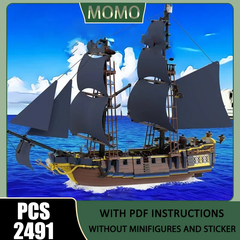 Military Model Moc Building Blocks Modular Canvas Pirate Ship Model Technology Bricks DIY Assembly Gift Holiday ConstrustionToy
Military Model Moc Building Blocks Modular Canvas Pirate Ship Model Technology Bricks DIY Assembly Gift Holiday ConstrustionToy