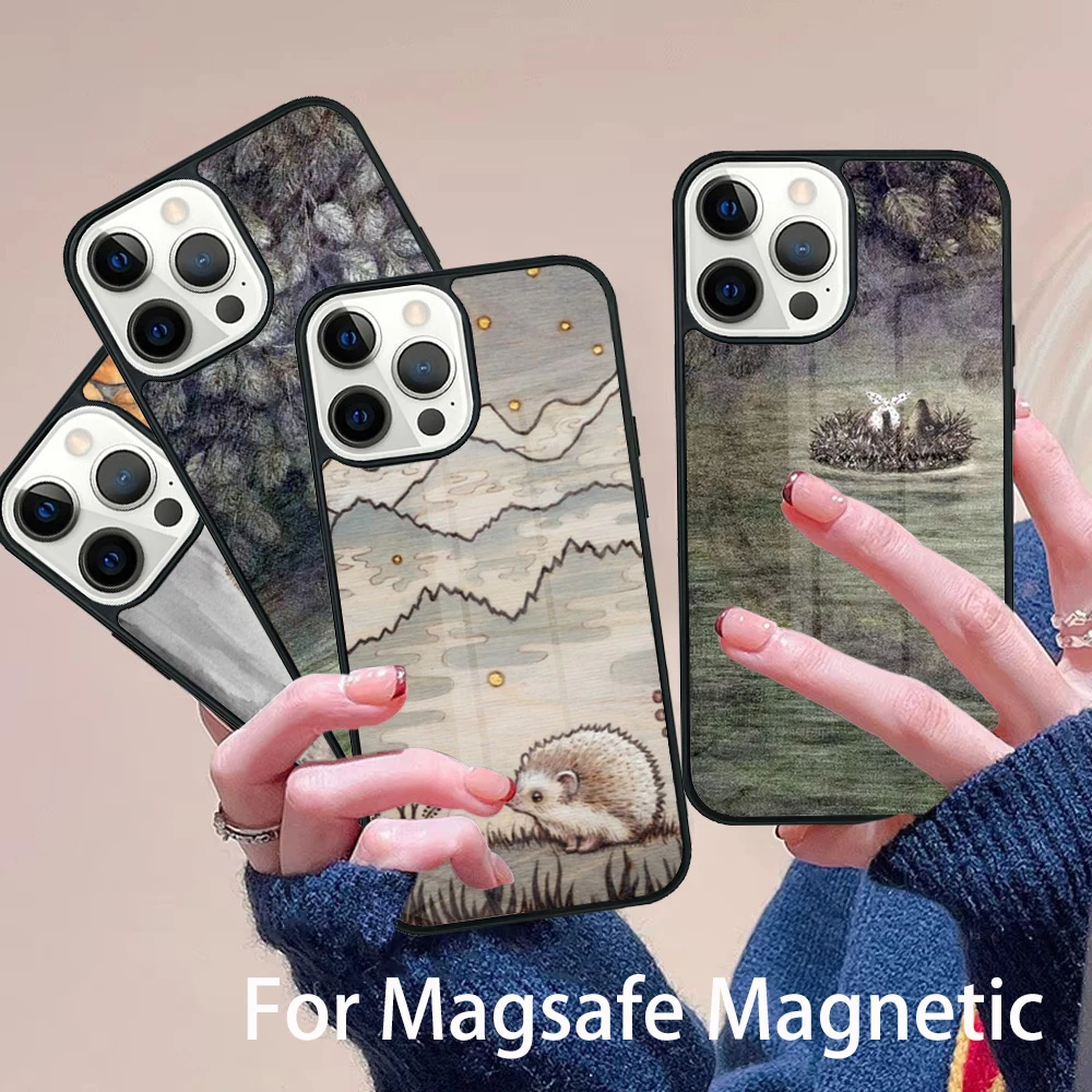 Hedgehog in the Fog Phone Case Magesafe Magnetic Wireless Charge Cover For IPhone 16 11 12 13 14 15 Pro Max Plus
Hedgehog in the Fog Phone Case Magesafe Magnetic Wireless Charge Cover For IPhone 16 11 12 13 14 15 Pro Max Plus