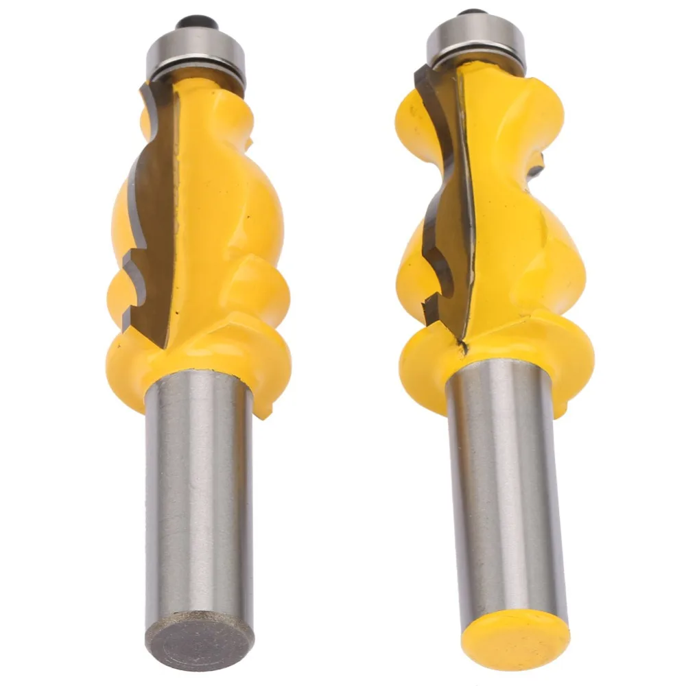 2pcs 1/2 Shank Fishtail Handrail Router Bit High-Frequency Welded Steel Steel Construction Fish Type Router Bit
2pcs 1/2 Shank Fishtail Handrail Router Bit High-Frequency Welded Steel Steel Construction Fish Type Router Bit