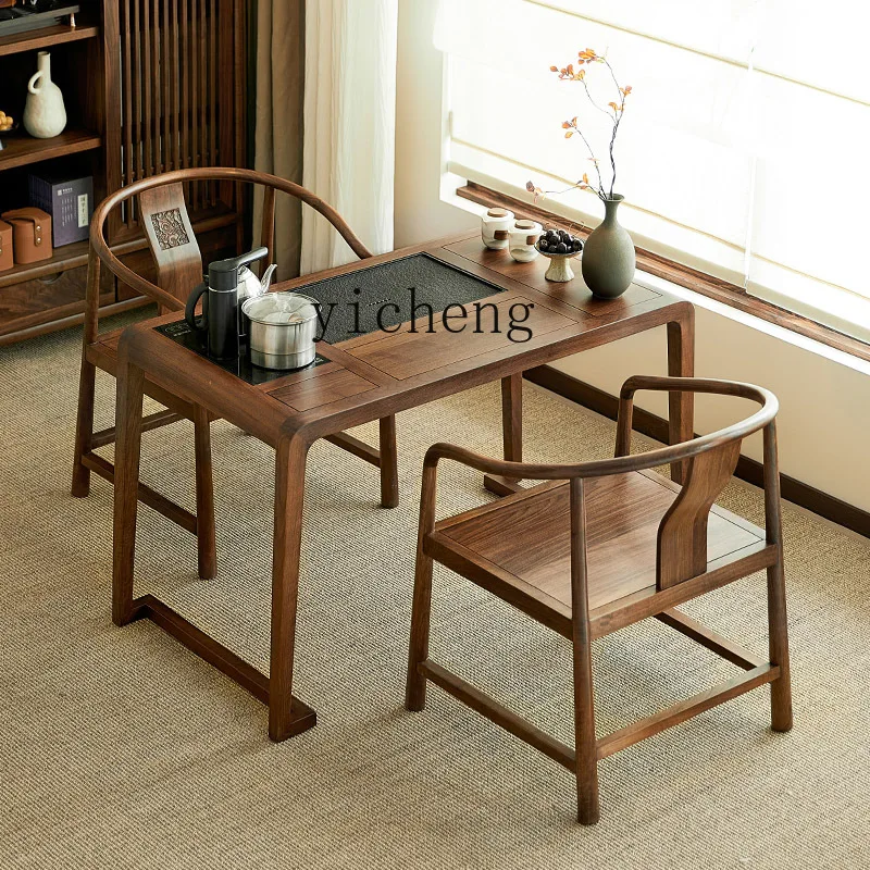 FY North American Black Walnut Solid Wood Small Tea Table Tea Stand Kettle Automatic Tea Brewing Table
FY North American Black Walnut Solid Wood Small Tea Table Tea Stand Kettle Automatic Tea Brewing Table