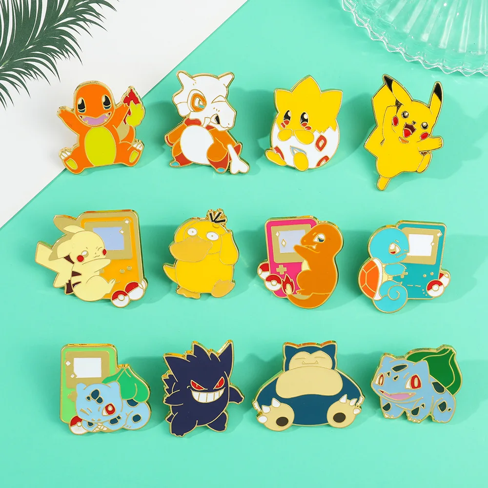 Pok É Mon Cute Cartoon Enamel Metal Badge Pin Can Reach Duck Brooch Wholesale Europe and America Y2k Fashion Toys Anime Cartoon
Pok É Mon Cute Cartoon Enamel Metal Badge Pin Can Reach Duck Brooch Wholesale Europe and America Y2k Fashion Toys Anime Cartoon
