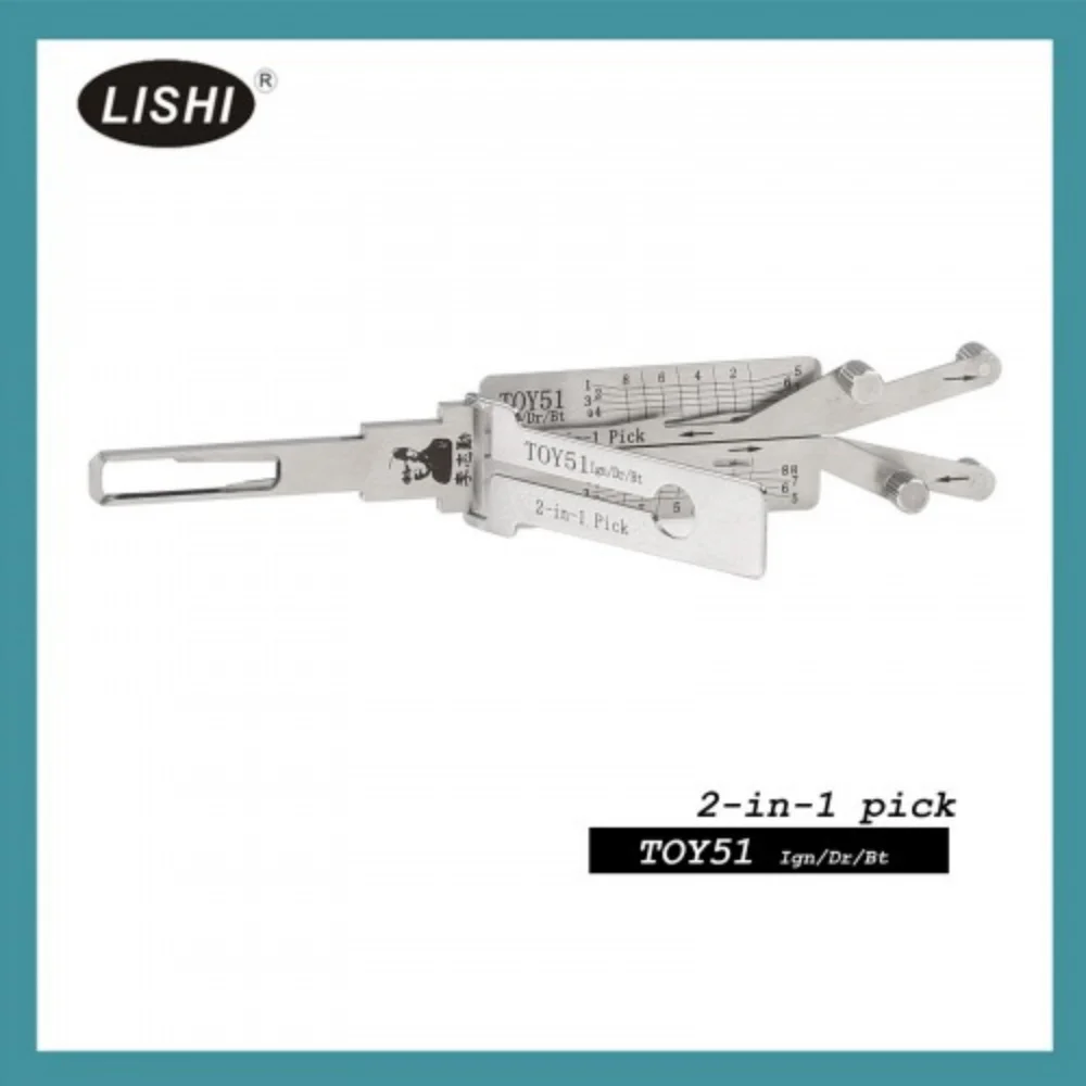 Инструмент LISHI TOY51 Ign/Dr/Bt 2 в 1
Инструмент LISHI TOY51 Ign/Dr/Bt 2 в 1