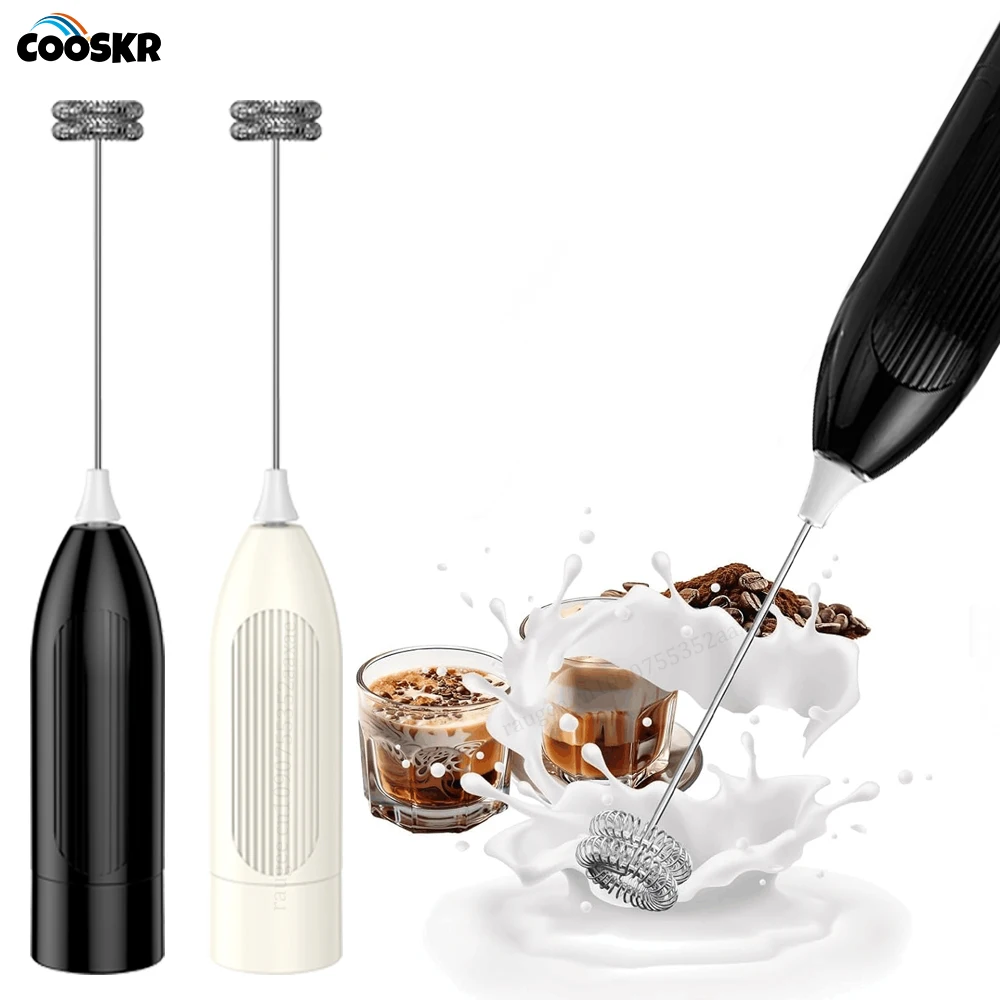 Мини-электрический вспениватель молока, пеногенератор, миксер-венчик для кофе, двойной пружинный венчик, блендер с беспроводной ручкой, взбиватель яиц
Мини-электрический вспениватель молока, пеногенератор, миксер-венчик для кофе, двойной пружинный венчик, блендер с беспроводной ручкой, взбиватель яиц