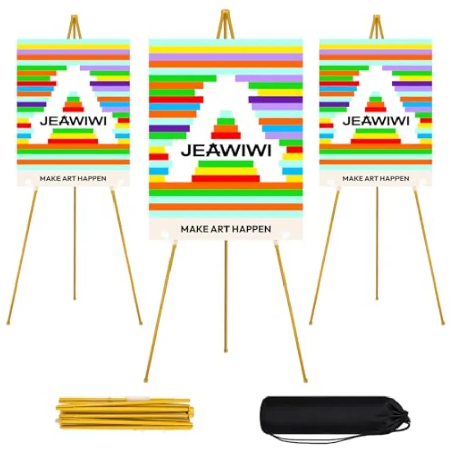 en Easel Stand for Wedding Sign Stand, 66 Inch Adjustable Metal Easels for Display, Portable Folding Easel for Wedding, Display
en Easel Stand for Wedding Sign Stand, 66 Inch Adjustable Metal Easels for Display, Portable Folding Easel for Wedding, Display