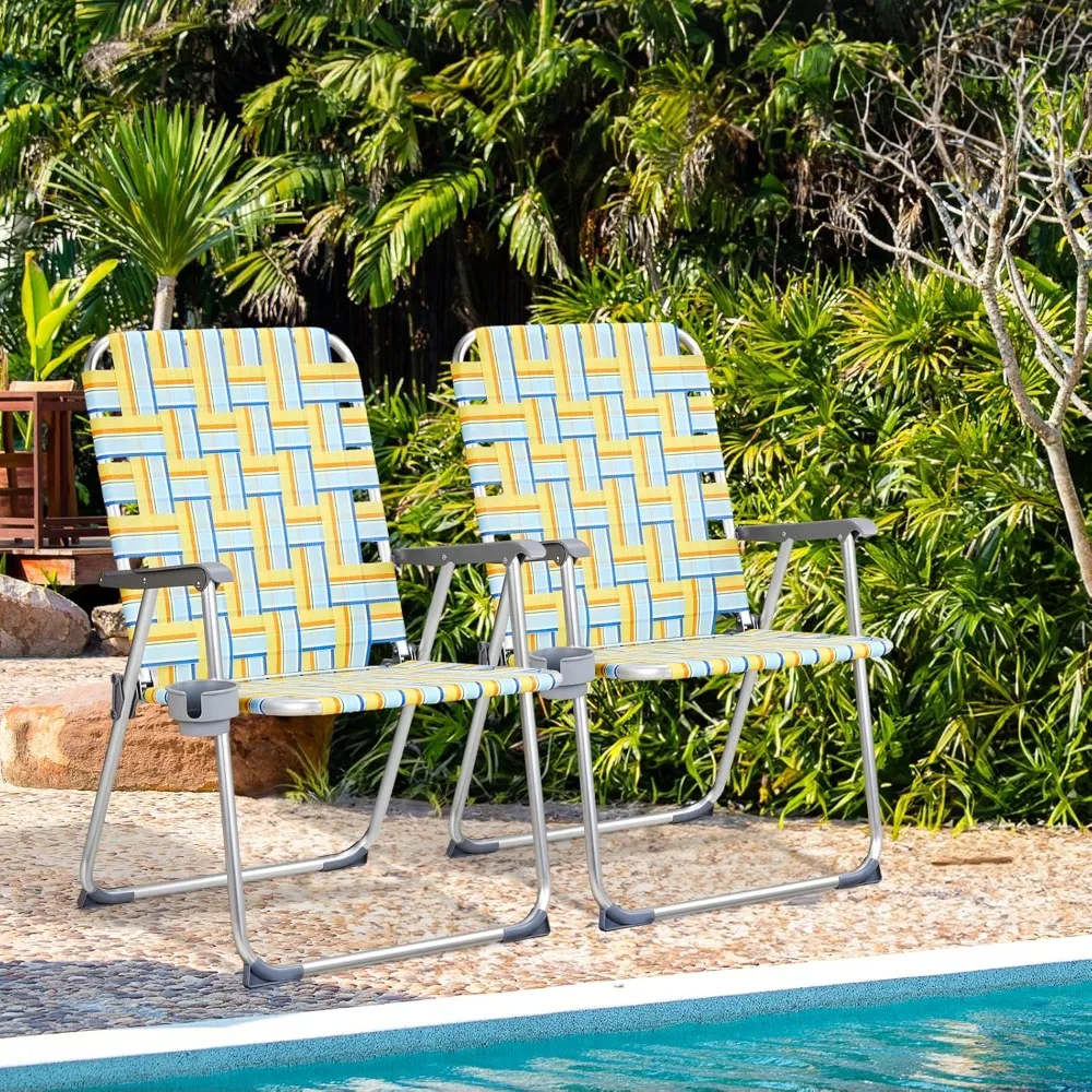 Oversized Folding Lawn Chair – Heavy-Duty Aluminum Webbed Chair with Cup Holder (300 lb Capacity)
Oversized Folding Lawn Chair – Heavy-Duty Aluminum Webbed Chair with Cup Holder (300 lb Capacity)