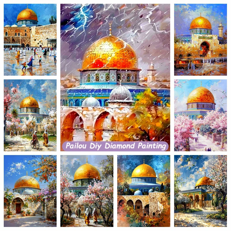 Masjid Aqsa Jerusalem Scenery 5d Diamond Painting Art The Dome Of The Rock Majestic Mosque Beauty Cross Stitch Mosaic Home Decor
Masjid Aqsa Jerusalem Scenery 5d Diamond Painting Art The Dome Of The Rock Majestic Mosque Beauty Cross Stitch Mosaic Home Decor