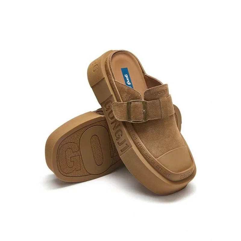 Oversize Closed Toe Leather Casual Shoes, Fashion Sports Sandals Slippers, Soft Sole Breathable, Leisure Versatile Footwear
Oversize Closed Toe Leather Casual Shoes, Fashion Sports Sandals Slippers, Soft Sole Breathable, Leisure Versatile Footwear