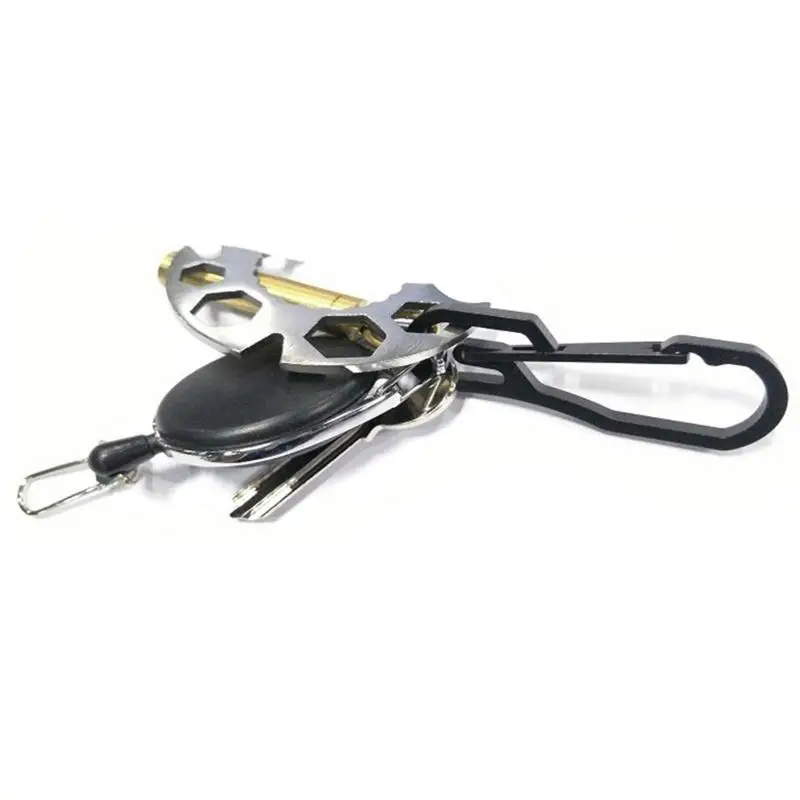 652F Outdoor Camping Clip Backpack Clasps for Titanium Plating Carabiners Multi Tool
652F Outdoor Camping Clip Backpack Clasps for Titanium Plating Carabiners Multi Tool