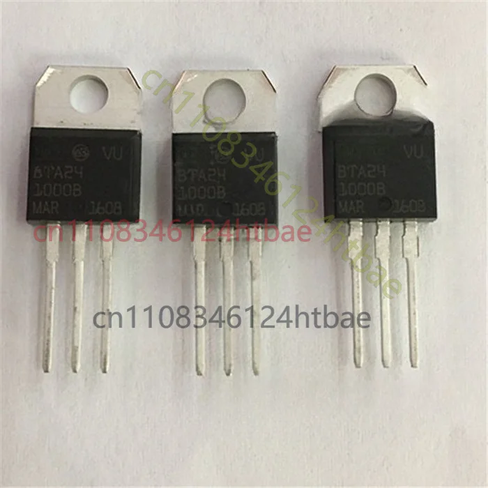20pcs BTA24-1000B BTA241000B bidirectional SCR 24A 1000V TO-220 new
20pcs BTA24-1000B BTA241000B bidirectional SCR 24A 1000V TO-220 new