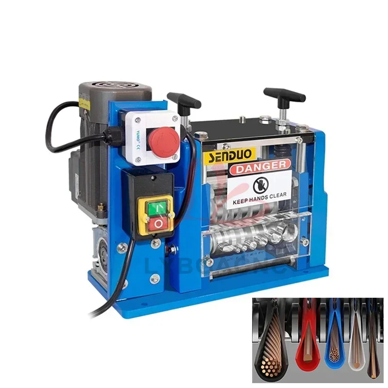 LY60/90/180W Electric Wire Stripping Machine Cable Stripper 1-23mm 1-25mm Copper Peeler for Copper Aluminium Wire Recovery
LY60/90/180W Electric Wire Stripping Machine Cable Stripper 1-23mm 1-25mm Copper Peeler for Copper Aluminium Wire Recovery