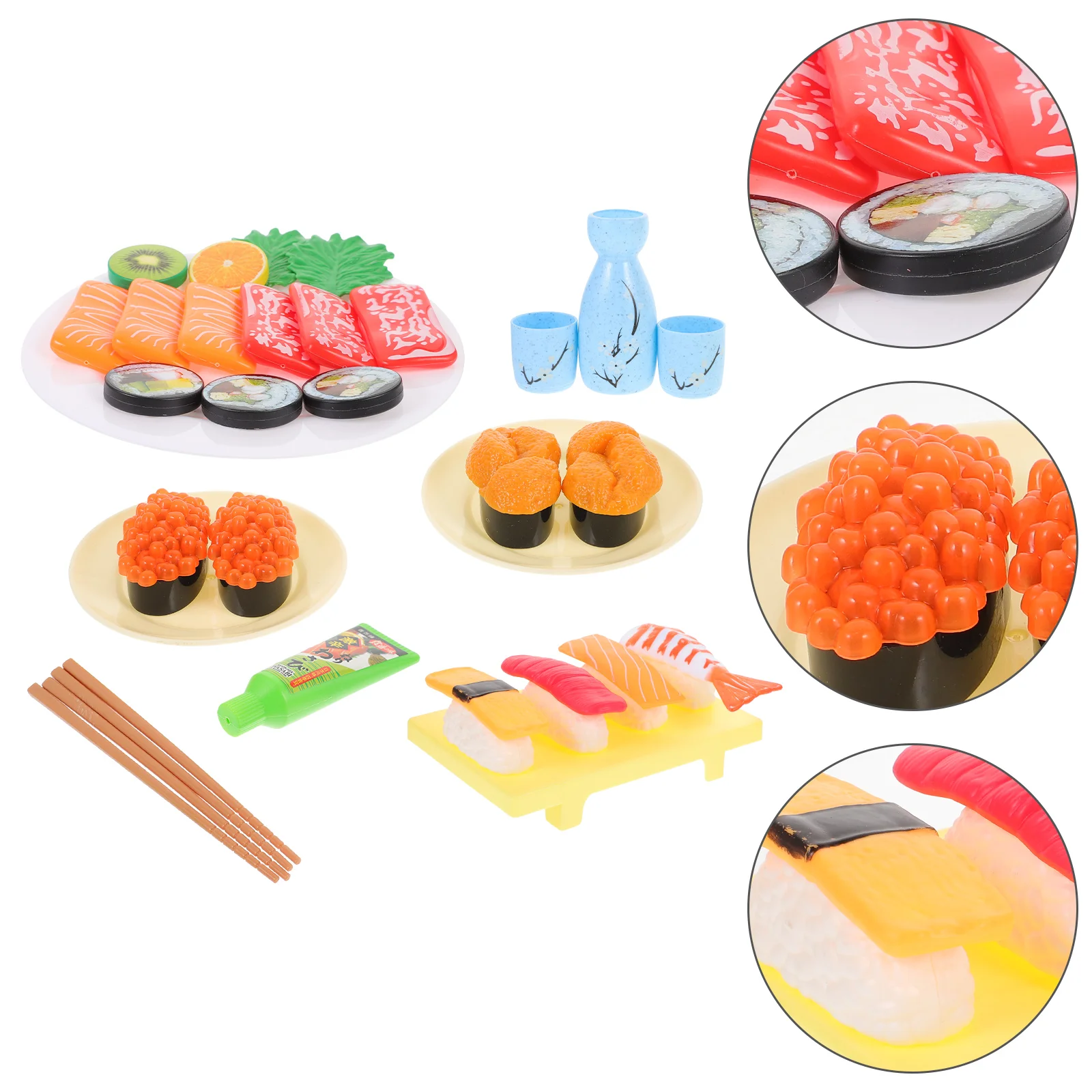 Simulation Sushi Fake Decorative Mini House Kitchen Accessories Ornaments for Kids Plastic Simulated Model Child
Simulation Sushi Fake Decorative Mini House Kitchen Accessories Ornaments for Kids Plastic Simulated Model Child