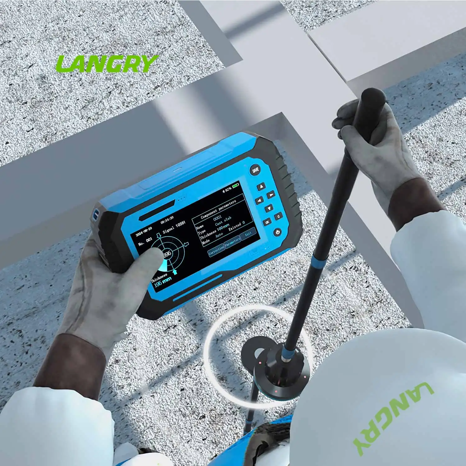 Floor Wall Thickness Gauge Portable Floor Thickness Measurement
Floor Wall Thickness Gauge Portable Floor Thickness Measurement