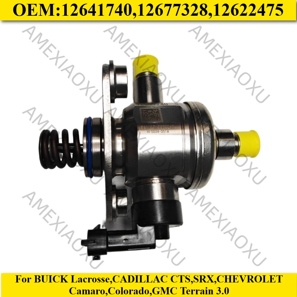 High Pressure Fuel Pump 12641740,12677328,12622475 For BUICK Lacrosse,CADILLAC CTS,SRX,CHEVROLET Camaro,Colorado,GMC Terrain 3.0
High Pressure Fuel Pump 12641740,12677328,12622475 For BUICK Lacrosse,CADILLAC CTS,SRX,CHEVROLET Camaro,Colorado,GMC Terrain 3.0
