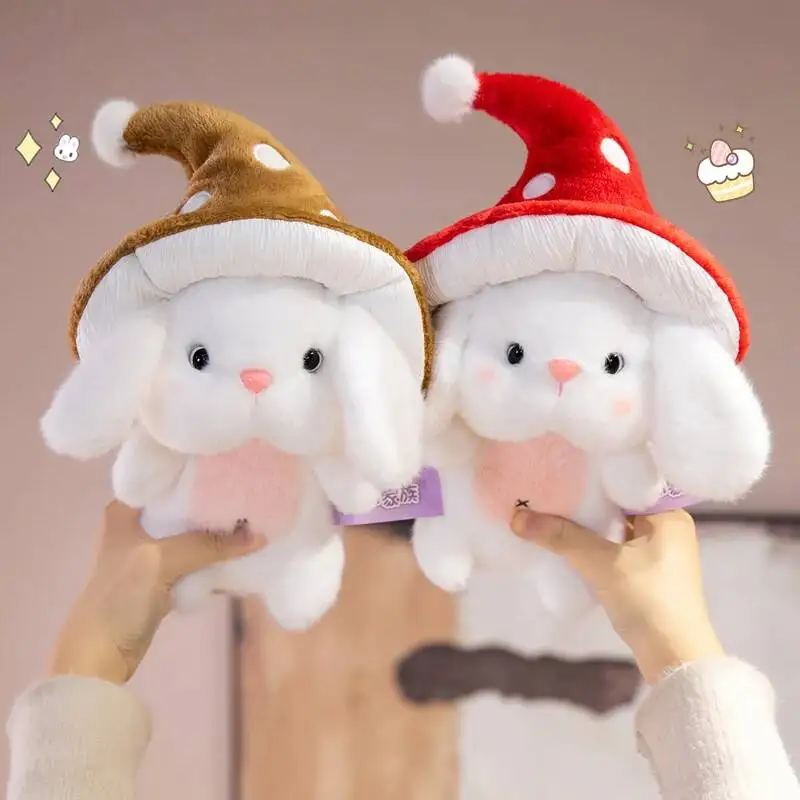 Mushroom Rabbit Plush Toy 25/35/45cm Cute Forest Elf Rabbit Plush Doll Soft Stuffed Animal Xmas Gift Kid Companion Gift
Mushroom Rabbit Plush Toy 25/35/45cm Cute Forest Elf Rabbit Plush Doll Soft Stuffed Animal Xmas Gift Kid Companion Gift
