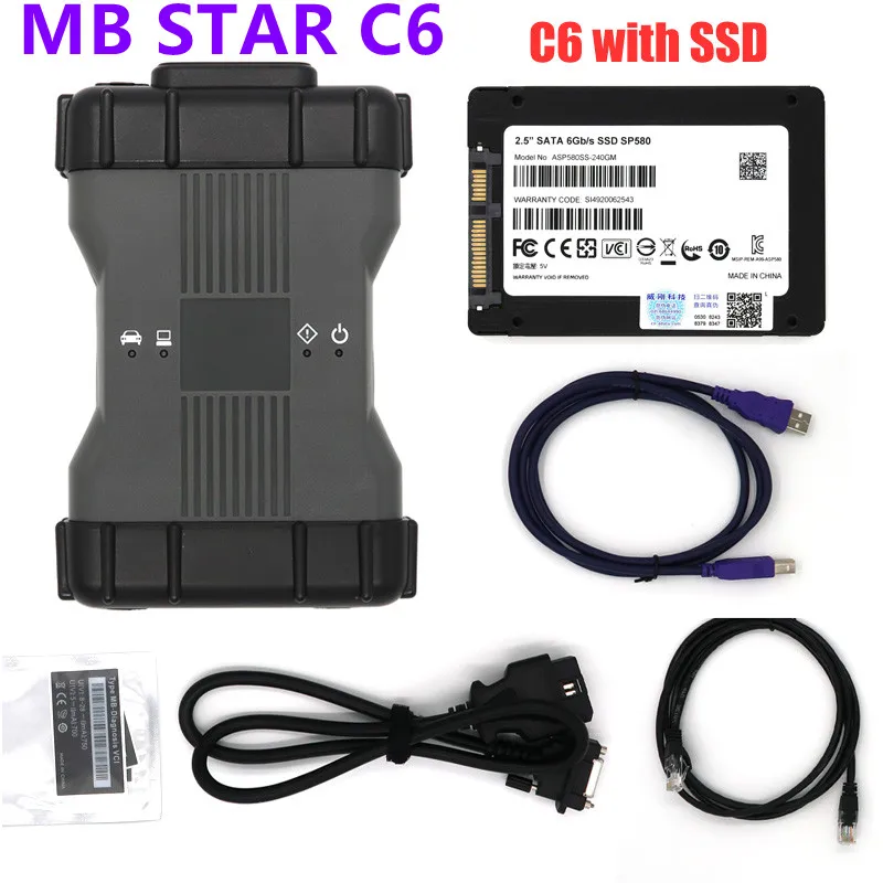 A+ MB STAR C6 vci Diagnosis 2023 09for more new cars with C6 wifi connection better than c4 and c5
A+ MB STAR C6 vci Diagnosis 2023 09for more new cars with C6 wifi connection better than c4 and c5
