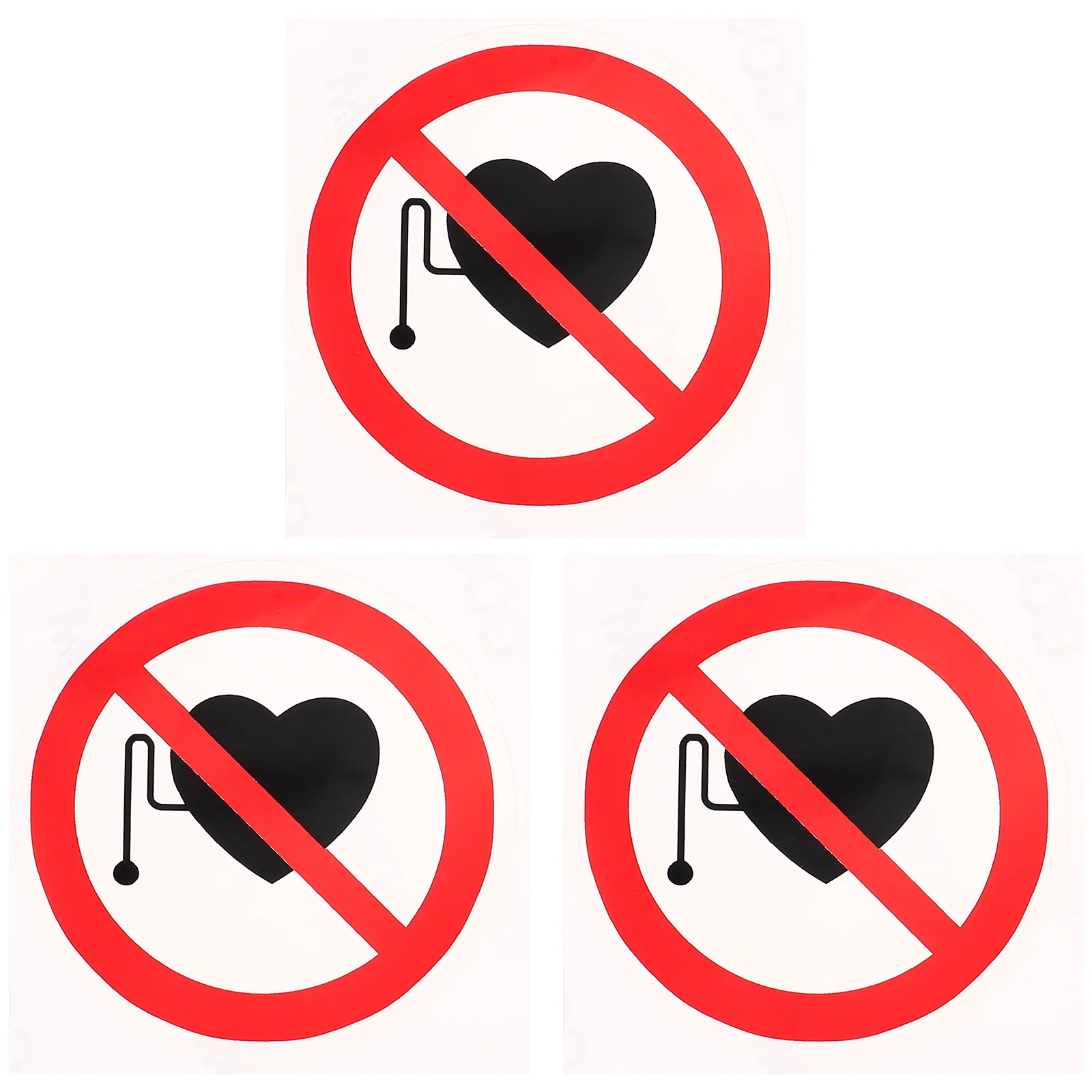 3 Pcs Sign Warning Stickers Sticker Self Adhesive No Vinyl Decal Label Traffic No Sticker Signs
3 Pcs Sign Warning Stickers Sticker Self Adhesive No Vinyl Decal Label Traffic No Sticker Signs