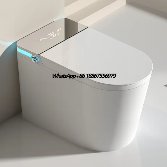 Uv Durable Luxury Auto Flush One Piece Intelligent Bidet Ceramic Smart Toilet With Built in Water Tank 
Uv Durable Luxury Auto Flush One Piece Intelligent Bidet Ceramic Smart Toilet With Built in Water Tank