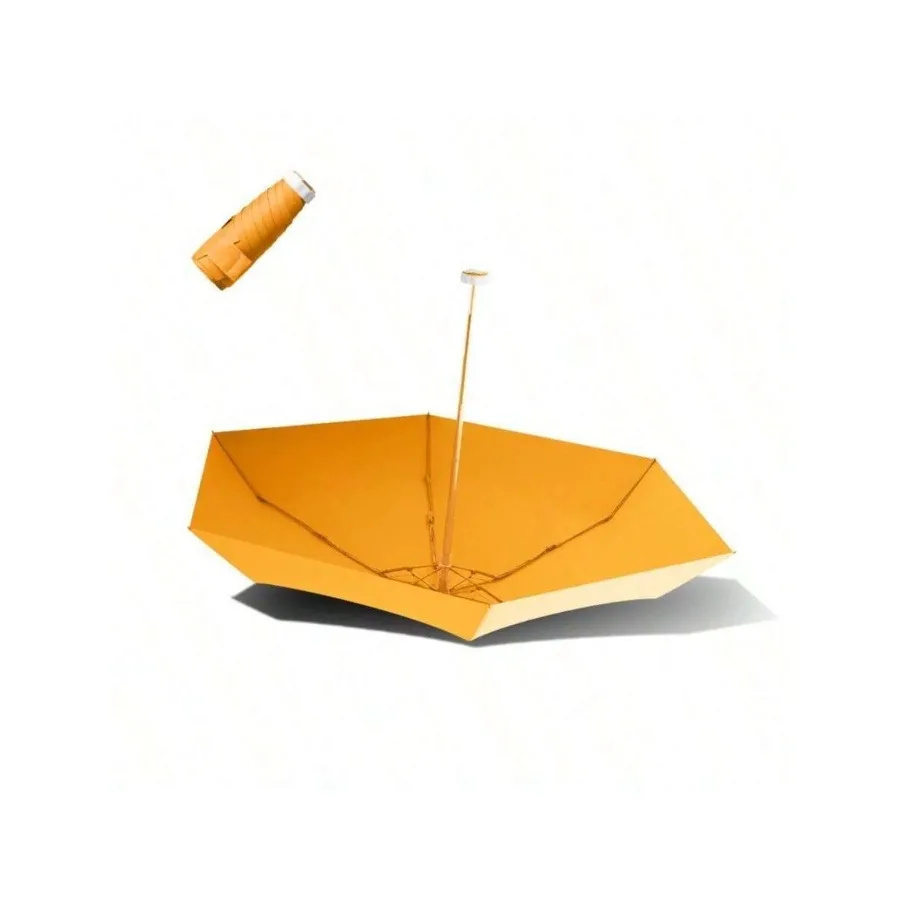 *Mini Pocket Parasol With Color Coating, Ultra-Light 6-Rib Folding Capsule Umbrella, Portable UV Protection Sun and Rain Umbrel
*Mini Pocket Parasol With Color Coating, Ultra-Light 6-Rib Folding Capsule Umbrella, Portable UV Protection Sun and Rain Umbrel